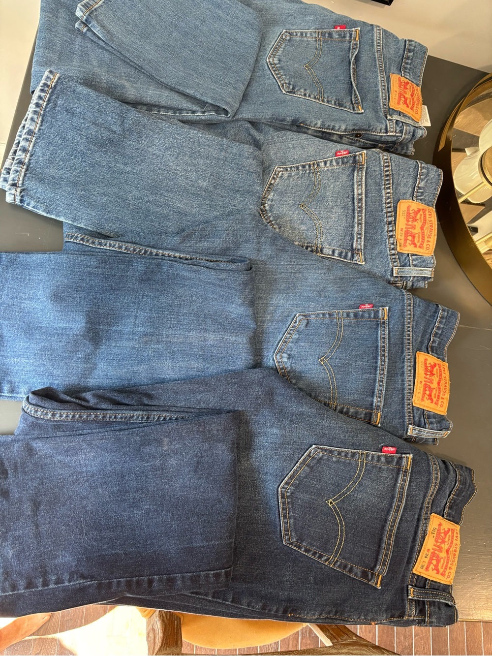 Levi's Men's Straight Jeans - Various Blue Washes
